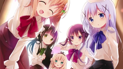 Is the Order a Rabbit  Gochuumon wa Usagi Desu ka  Live Wallpaper - Free Live Wallpaper