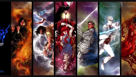 The Way of Kings Characters I by BotanicaXu - Free Live Wallpaper