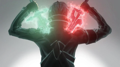Live Wallpaper PC 4k Espada de Sword art online Kirito Anime - Free Live Wallpaper