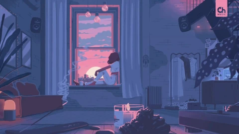 PC Cozy Evening LoFi Chill - Free Live Wallpaper