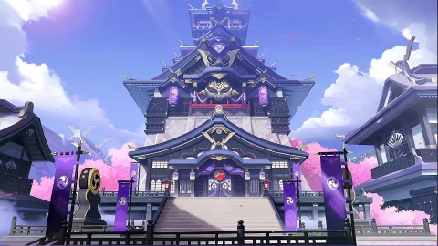 Inazuma Castle  Live Wallpaper - Free Live Wallpaper