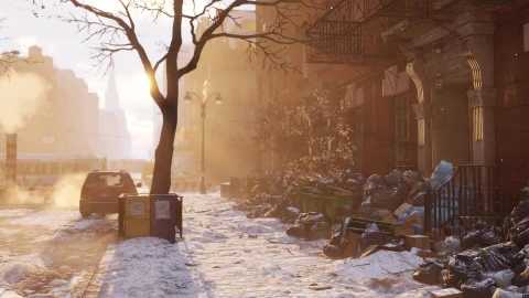 Live Wallpaper Winter Sunset Live - Free Live Wallpaper