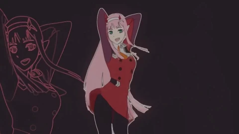 Zero Two Dance 1080P 60FPS - Free Live Wallpaper