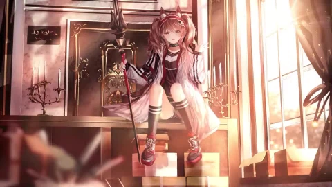 19. Arknights - Angelina [ Live Wallpaper ] - Free Live Wallpaper
