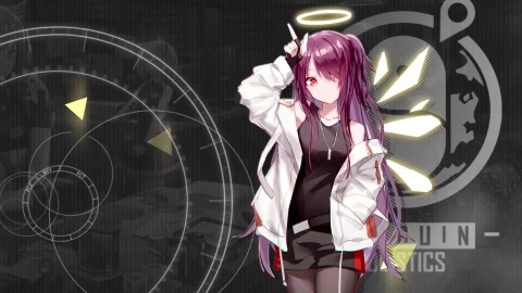 34. Arknights - Exusiai [ Live Wallpaper ] - Free Live Wallpaper