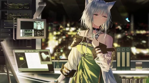 18. Arknights - Kaltsit [ Live Wallpaper ]   凯尔希 - Free Live Wallpaper