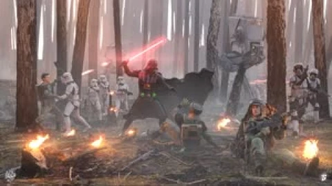 𝐁𝐮𝐫𝐧𝐢𝐧𝐠 𝐖𝐫𝐚𝐭𝐡 Star Wars Live Wallpaper - Free Live Wallpaper