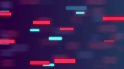 Neon Light Motion Background, Red Blue Background Video Loop - Free Live Wallpaper