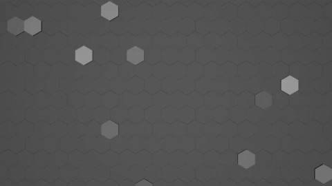 Black And White Background Video, Hexagon Motion Background Loop - Free Live Wallpaper