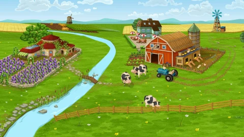 PC Big Farm Live Wallpaper - Free Live Wallpaper