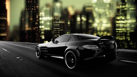 PC Black Mercedes Live Wallpaper - Free Live Wallpaper