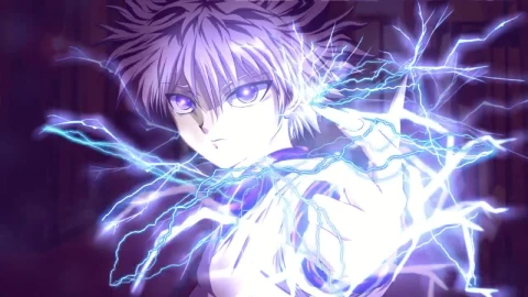 Fondo de Pantalla Animado de Killua Zoldyck de Hunter X Hunter⭐️ en Movimiento - Free Live Wallpaper