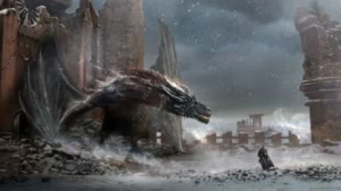 Fondo de Pantalla Animado Dragón Jon Snow de Juego de Tronos 🐲 en Movimiento - Free Live Wallpaper