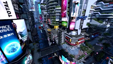 PC Futuristic City Live Wallpaper - Free Live Wallpaper