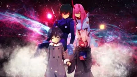 Fondo de Pantalla Animado En Familia de Zero Two 👩‍👧‍👧 en Movimiento - Free Live Wallpaper