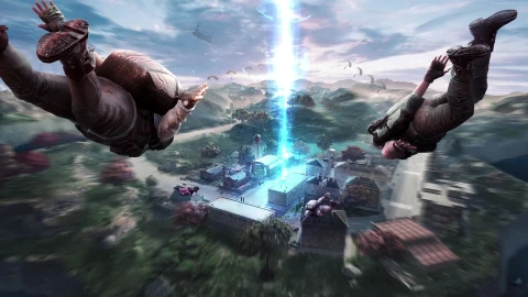 Fondo de Pantalla Animado Paracaídas de PUBG ⭐️ en Movimiento - Free Live Wallpaper