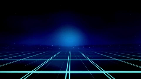 PC Tron Grid Live Wallpaper - Free Live Wallpaper