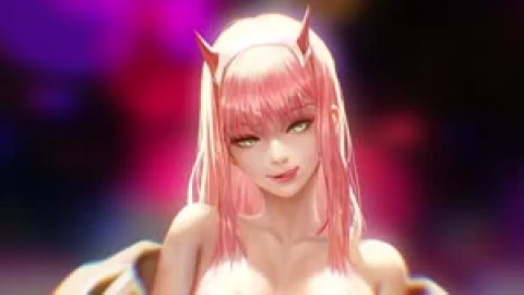 Fondo de Pantalla Animado Chica Mala de Zero Two 😏 en Movimiento - Free Live Wallpaper