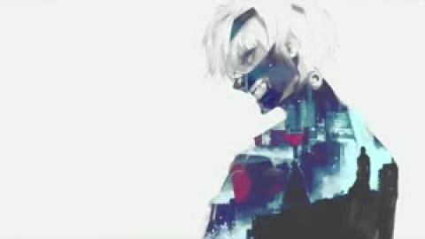 Fondo de Pantalla Animado Diseño de Tokyo Ghoul 💙 en Movimiento - Free Live Wallpaper