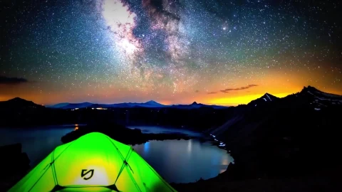 PC Camping Stars Live Wallpaper - Free Live Wallpaper