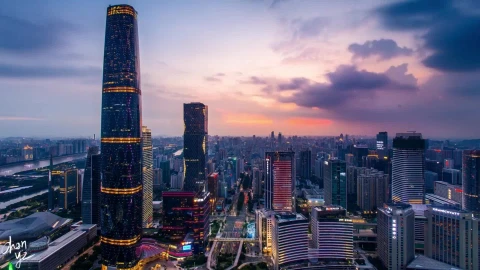 PC Cityscape Sunset Live Wallpaper - Free Live Wallpaper