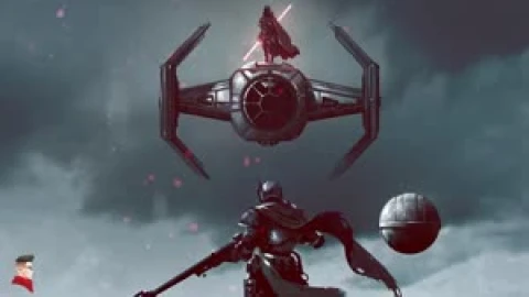 Fondo de Pantalla Animado Nave de Star Wars 🛸 en Movimiento - Free Live Wallpaper
