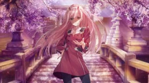 Fondo de Pantalla Animado de Darling In The Franxx Zero Two🌬️ en Movimiento - Free Live Wallpaper