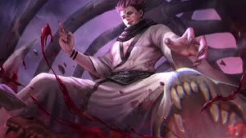 Fondo de Pantalla Animado de Ryomen Sukuna de Jujutsu Kaisen 🥋 en Movimiento - Free Live Wallpaper