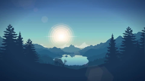 PC Flat Forest Live Wallpaper - Free Live Wallpaper