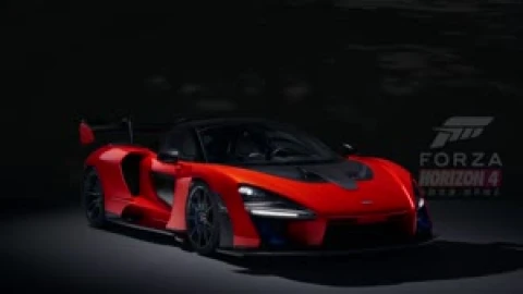 Fondo de Pantalla Animado McLaren Senna Rojo de Coches 🚗 en Movimiento - Free Live Wallpaper