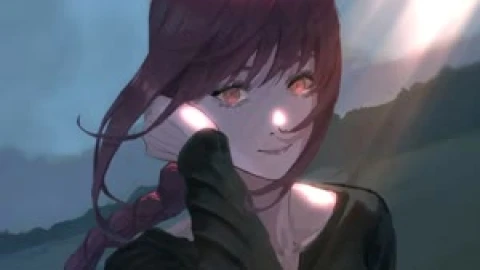 Fondo de Pantalla Animado Makima Sonrisa de Chainsaw Man 🌺 en Movimiento - Free Live Wallpaper