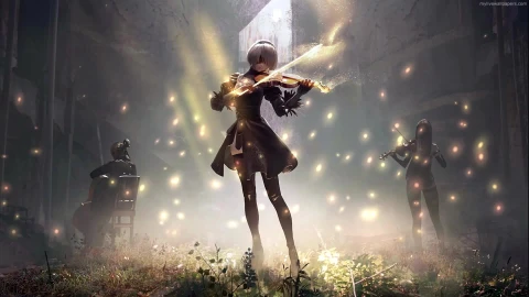 PC Nier Automata Violin Live Wallpaper - Free Live Wallpaper