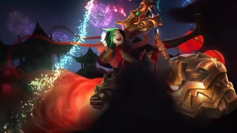PC Firecracker Jinx LOL Live Wallpaper - Free Live Wallpaper