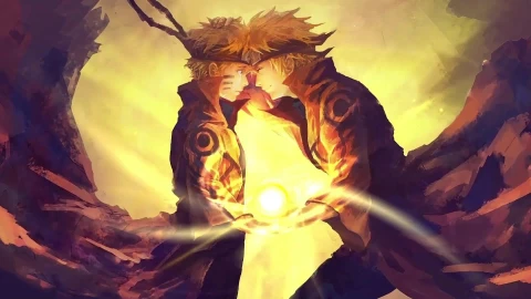 Fondo de Pantalla Animado Minato y Naruto de Naruto ☀️ en Movimiento - Free Live Wallpaper