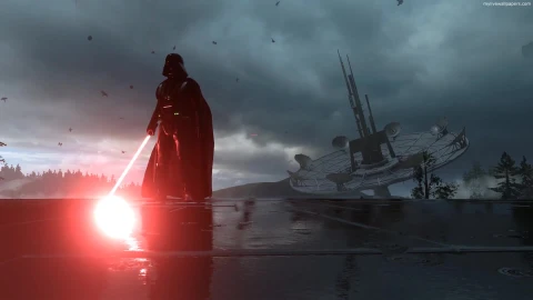 PC Darth Vader Rain 1 Live Wallpaper - Free Live Wallpaper