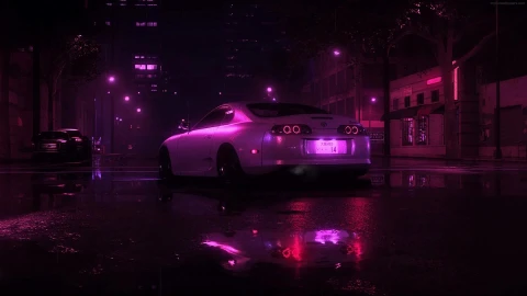 Fondo de Pantalla Animado Toyota Supra NFS de Coches✨ en Movimiento - Free Live Wallpaper