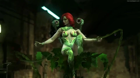 PC Poison Ivy Injustice2 Live Wallpaper - Free Live Wallpaper