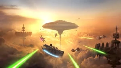 Fondo de Pantalla Animado Naves de Star Wars 🚀 en Movimiento - Free Live Wallpaper