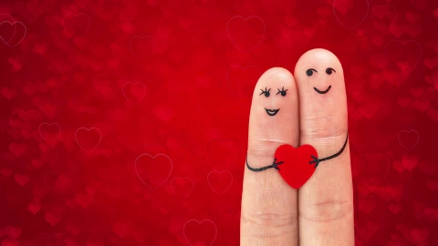 PC Love Fingers Live Wallpaper - Free Live Wallpaper