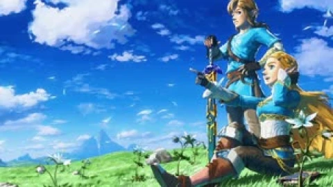 Fondo de Pantalla Animado Zelda Señalando de The Legend of Zelda👉 en Movimiento - Free Live Wallpaper