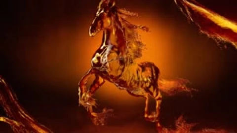 Fondo de Pantalla Animado de Caballo Líquido 🐴 en Movimiento - Free Live Wallpaper