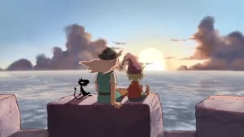 Fondo de Pantalla Animado Bean Elfo y Luci de Disenchantment 💕 en Movimiento - Free Live Wallpaper