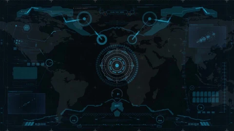 PC Sci Fi HUD Live Wallpaper - Free Live Wallpaper