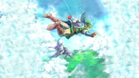 Fondo de Pantalla Animado Link Volando de The Legend of Zelda 🪁 en Movimiento - Free Live Wallpaper