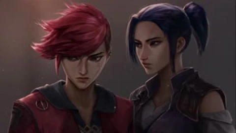 Fondo de Pantalla Animado de Vi  Caitlyn de Arcane 👊🏼 en Movimiento - Free Live Wallpaper