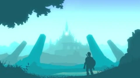 Fondo de Pantalla Animado Link Azul de The Legend of Zelda 💙 en Movimiento - Free Live Wallpaper