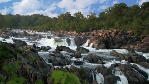 PC Rocky Waterfalls Live Wallpaper - Free Live Wallpaper