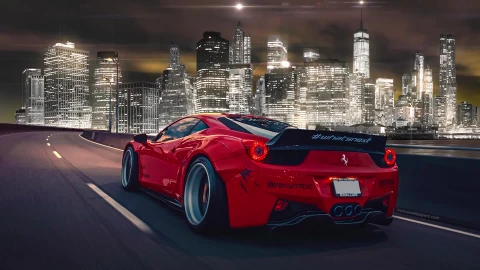 PC Ferrari458 Live Wallpaper - Free Live Wallpaper
