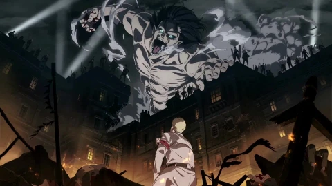 Fondo de Pantalla Animado Eren Yeager Titán de Attack on Titan ⭐️ en Movimiento - Free Live Wallpaper