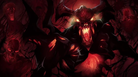 PC Dota2 Shadow Fiend Live Wallpaper - Free Live Wallpaper